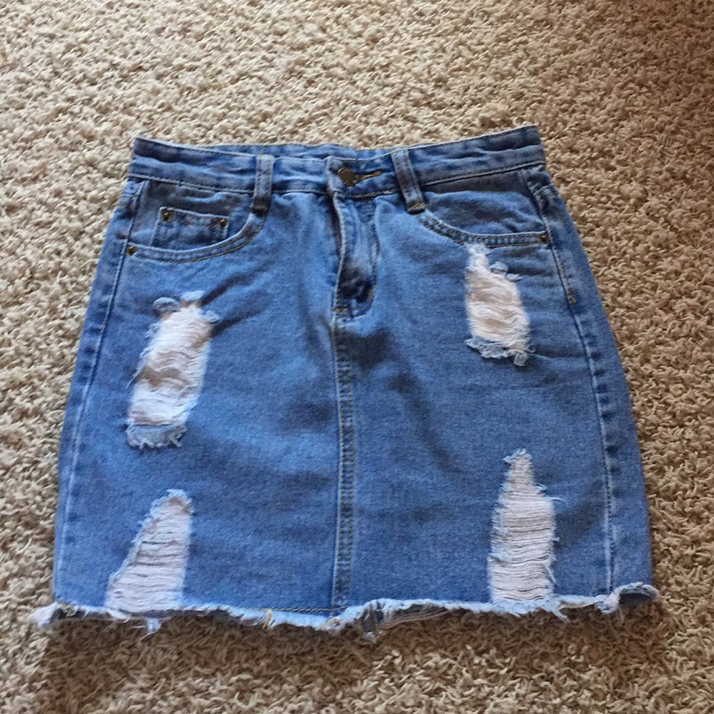 Jean skirt
